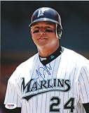 Miguel Cabrera Autographed/Hand Signed 8x10 Photo Marlins PSA/DNA #Q93373