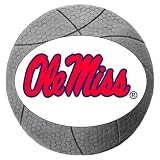 Set of 2 Mississippi Ole Miss Rebels Basketball One Inch Pewter Pin - NCAA College Athletics