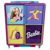 Barbie Petite Accessory Case (black with picture of Barbie)