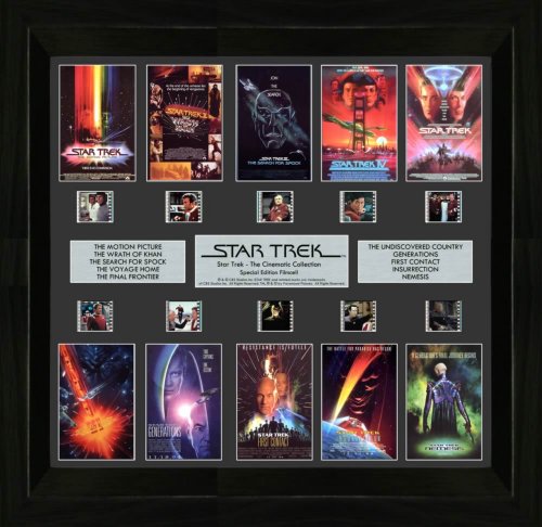 Star Trek Cinematic Collection Film Cell Montage