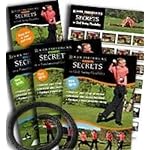 NEW ROGER FREDERICKS GOLF SECRETS TRAINING AID SET ,aj