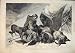 SWISS MOUNTAINS SWITZERLAND SHEEP SHEPHERD DOG PRINT