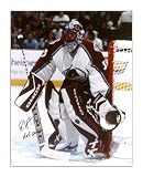 Patrick Roy Autographed 16x20 Photo with Hall of Fame Inscription