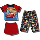 Cars - "3 Time Piston Cup Champion" 3-piece Pajamas for Toddlers