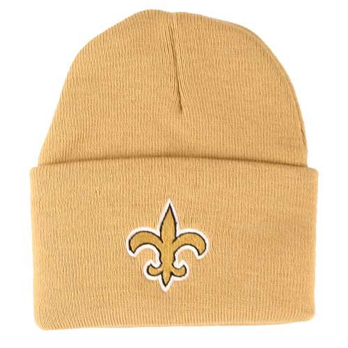 New Orleans Saints Cuffed Knit Hat - Gold