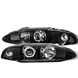 95-96 MITSUBISHI ECLIPSE HALO EURO PROJECTOR - BLACK by Sonar
