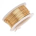 Artistic Wire 32-Gauge Non-Tarnish Brass Wire, 30-Yards