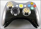 Chrome Yellow SE Xbox 360 Wireless Lighted Controller Remote