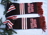 CLEVELAND BROWNS 65" NFL Stadium two sided Team logo Jersey fashion Scarf