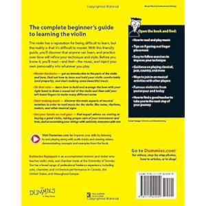 Violin For Dummies, Book + Online Video & Audio Instruction