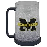Michigan Wolverines 16 oz. Crystal Freezer Mug