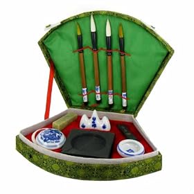 COFFRET INITIATION CALLIGRAPHIE CHINOISE