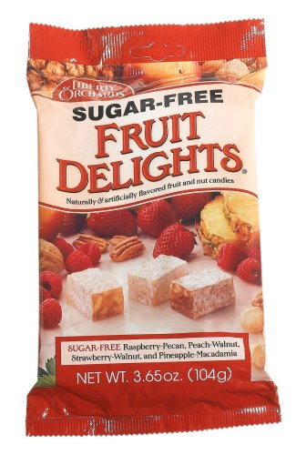 Fruit Delights Sugar Free, 3.65-Ounce Packages (Pack of 12) by Aplets and Cotlets