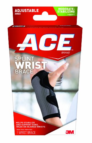 Ace Splint Wrist Brace, Reversible, One Size Adjustable On Sale