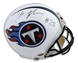 Chris Johnson Autographed/Hand Signed Tennesse Titans Full Size Authentic Proline Football Helmet