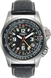 Torgoen Swiss Men's Pilot Computer Two Time Zone Watch #T60102S02