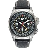 Torgoen Swiss Mens Pilot Computer E6B Dual-Time Zone Watch #T06101 by Torgoen Swiss