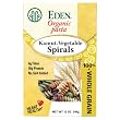 Eden Organic Kamut Vegetable Spirals, 12-Ounce Packages (Pack of 6)