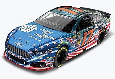 ARC HOTO Ricky Stenhouse JR #17 Building for America's Bravest 2014 Ford Fusion NASCAR Die-cast Car, 1:24 Scale ARC HOTO