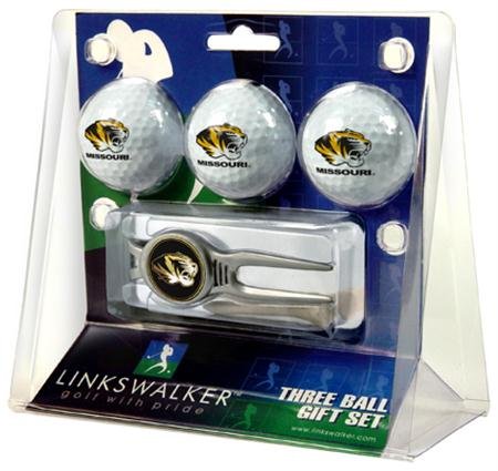 Missouri Tigers Mizzou Mu Ncaa Kool Tool 3 Golf Ball Gift Packs