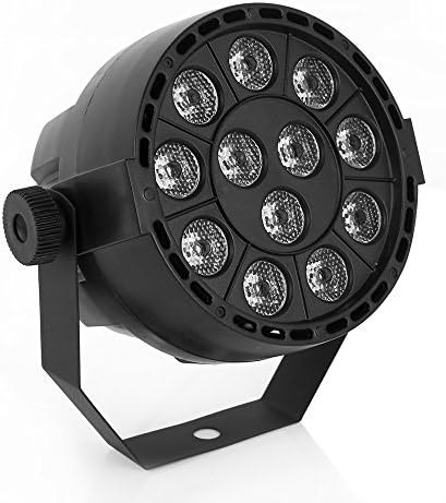 12 Mini LED Par Light Super Wonderful Stage Light with RGB Magic Effect DMX512 Disco DJ Stage Lighting Party Essential
