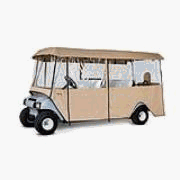 Classic Accessories Deluxe 6-Passenger Golf Cart Enclosure