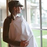 Hooter Hiders Ivory Eyelet Nursing Cover by Hooter Hiders