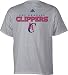 Los Angeles Clippers Grey adidas True T-Shirt
