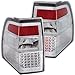 Anzo USA 311109 Ford Expedition All Chrome LED Tail Light Assembly - (Sold in Pairs)