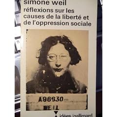 R�flexions sur les causes de la libert� et de l'oppression sociale