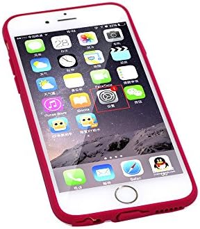 iPhone 6 case, Deligentier iPhone 6S case Clear Slim Fit Cover with Shock Absorbent TPU Hybrid Bumper Protection and anti-dust cover for Power &amp; Headphone Dock(Pink/ Clear)