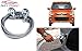 Auto Pearl - Car Auto Full Steel Towing Tow Cable Rope 2000kgs 6mm Heavy Duty 4Mtr For - Maruti Suzuki Alto K10 New RS.549.00
