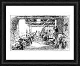 Framed Print of Machine Room in a Steam Sewing Factory, 1854 from Heritage-Images