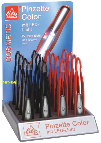 Pinzette mit LED-Licht rot Preisvergleich