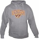 Virginia Tech Tackle Twill Hooded Sweatshirt (Grey)