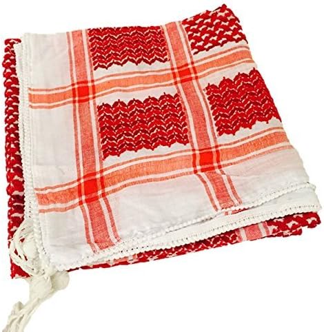 Keffiyeh Premium Unisex Original Arabic Scarf Tactical Desert Fashion Shemagh