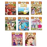8 Pack Fairy Tale Read Along Books