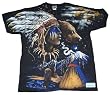 Indian Bear T-Shirt by Liquid Blue 100% Cotton Short Sleeve Shirt for Teens & Adults