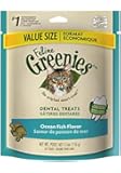 FELINE GREENIES Dental Treats for Cats Ocean Fish - 5.5 oz.