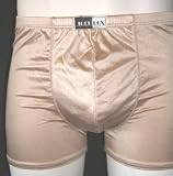 Champagne Microfiber Pouch Shorts