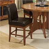 Habitat 24" Memory Swivel Stool in Light Cherry