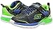 Skechers Kids Erupters II Lava Arc Light Up Sneaker (Toddler), Black/Blue/Lime, 10 M US Toddler