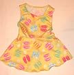 Infants 12-18-24 Months 2-piece Babydoll Swimwear Yellow w/Sandals