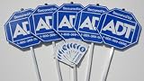 5 ADT Brinks Broadview Yard Sign Home Security Alarm Signs & 10 Double Sided Window Stickers Decals