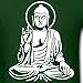 Spreadshirt Buddha Statue Buddhism Men's T-Shirt