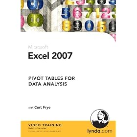 Excel 2007: Pivot Tables for Data Analysis