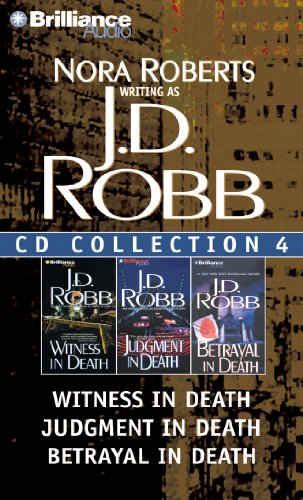j d robb cd collection 4 witness in death judgment in death betrayal in death in death series