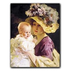 Mother and Child - Gift Enclosure Cards (set of 12)
