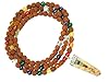 Yoga Necklace Seven Gemstone Prayer Beads Rudraksha Mala Meditation Rosary Gift Idea
