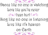 Affordable Wall Quotes, Sayings, Phrases for Walls, Vinyl Lettering - Inspirational / Children Quotes Free Shipping in US